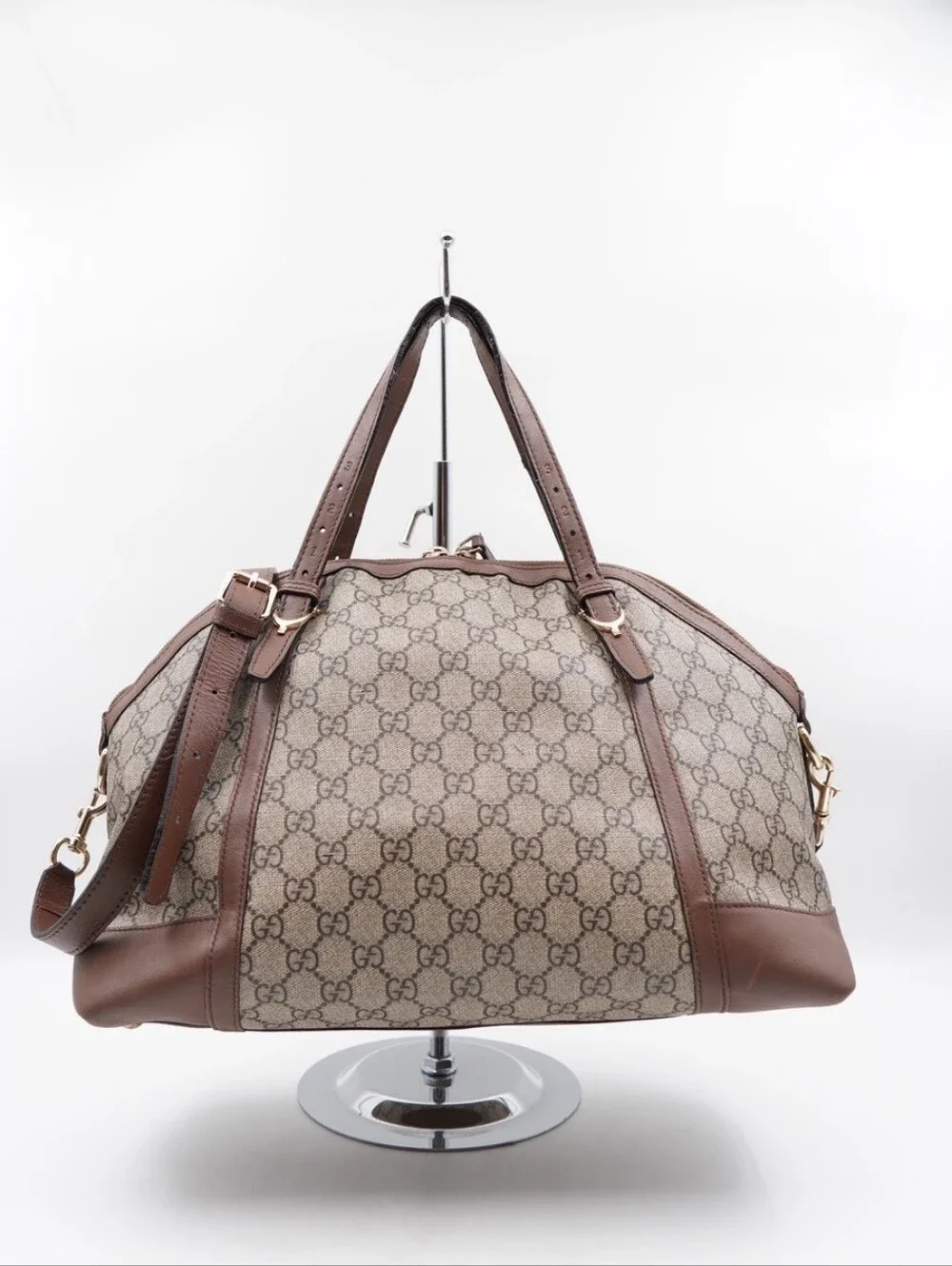 CM25 💗 Gucci GG Supreme Monogram Nice Dome Bag